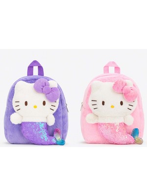 Peluş Hello Kitty Denizkızı Sırt Çantası