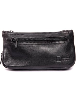 Şahin Pipo Şahin Siyah Deri Pipo Çantası 101801