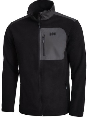 Helly Hansen Erkek Polar Fullzip Siyah Renkli Çok Yönlü %100 Polyester Tasarım