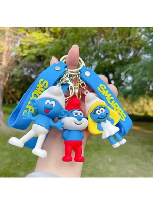 Menuzer Creative Sevimli Şirin Anahtarlık & Çanta Aksesuarlı