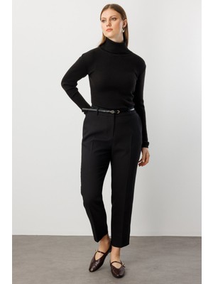 Ekol Beli Kemerli Dar Paça Pantolon 1015-26K