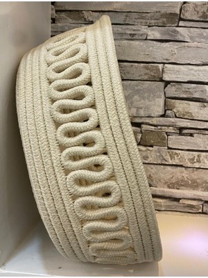 Doğal,jüt,hasır, Desenli,sepet,dolap Içi,çocuk Odası,düzenleyici,ekmek Sepeti