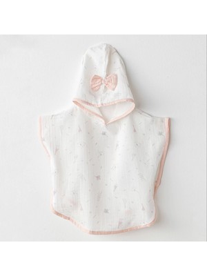 Moda Şahsenem AC25513 Love Family Müslin Bebek Panço Ekru