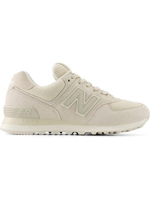 New Balance 574 Bej Modeli Koleksiyonu Kadın Günlük Ayakkabı WL574CBG Bej
