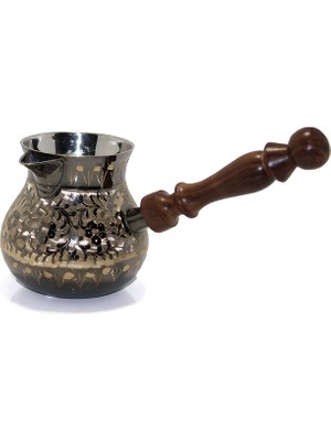 Hediye Bahçesi Pirinç Cezve 4'' Inç Model 3