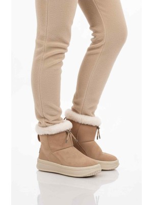 Aspor Vizon Kürklü Kadın Düz Bot