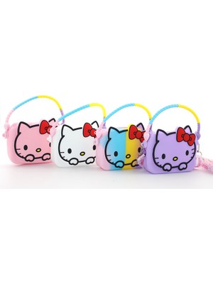Hediye Bahçesi Hello Kitty Silikon Çanta