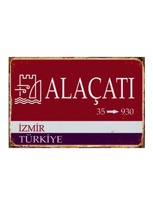 Ahşap Mdf Poster (27X18CM)