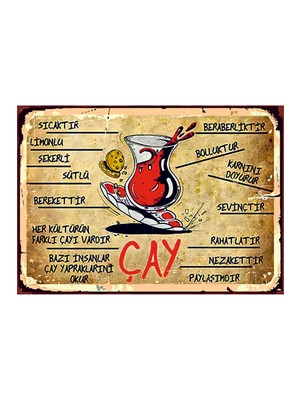 Ahşap Mdf Poster (27X18CM)