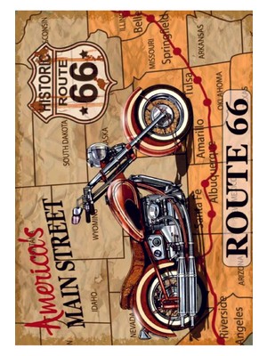 Ahşap Mdf Poster (27X18CM)