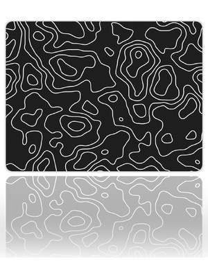 Urzuva   Monochrome Gaming Oyuncu Xl Mouse Pad Kaydırmaz Mousepad 40X30 3mm Premium Model Büyük Boy