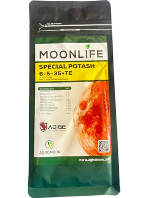 Moonlife Specıal Potash Npk Sıvı Gübre 6-5-35+Te
