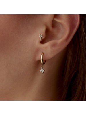 Rayna Işıltılı Uç Sallantılı Küpe