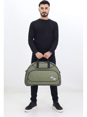 Probag Haki Spor ve Seyahat Çantası – Ayakkabı Bölmeli, Su Geçirmez, Omuz Askılı Antrenman Çantası