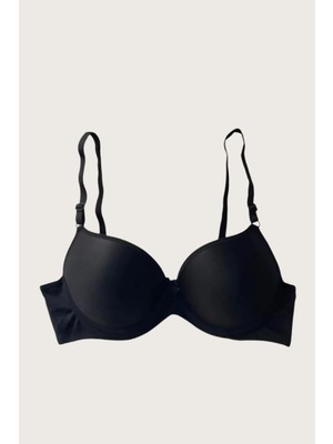 Moda Şahsenem Mikro Kumaş Push Up Dolgulu Balenli Günlük Tek Destekli Sütyen