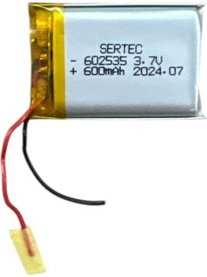 Nuvigo 602535 3.7V 600 MAh Li-Polymer Pil Devreli/1.5A