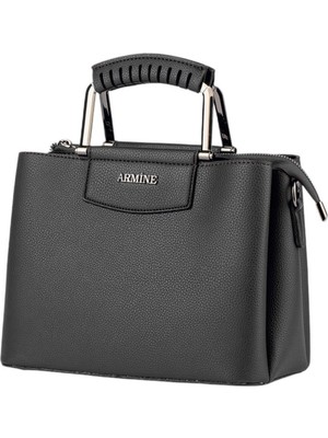 Armine 223 Kadın Omuz Çantası Siyah