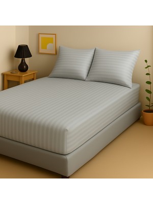 Skyrose Saten Lastikli Çarşaf Seti Premium Koleksiyon Battal Boy- Çift Kişilik-Tek Kişilik Seçiniz