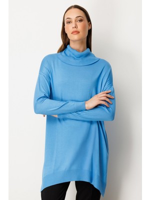 On Triko Balıkçı Yaka Tunik 65317