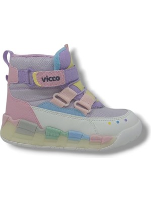 Vicco Lesi Kız Çocuk Beyaz Bot
