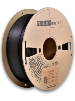 Storemax Makerment Pla Maker, 1.75MM 1kg 3D Yazıcı Pla Filament (Trafik Siyah)