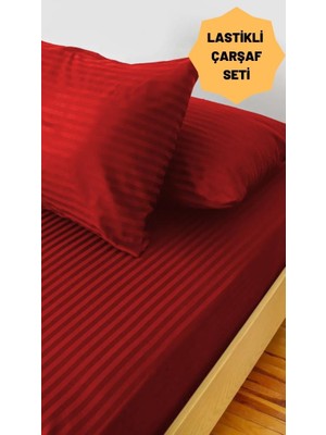 Mulberry  Otel Saten Lastikli 83 Tel Çarşaf Takımı 160X200