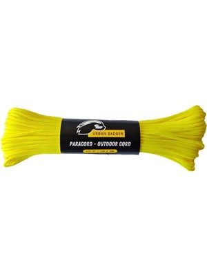 Storemax Badger Sarı Hayatta Kalma Ipi, 30M - 300KG, Dayanıklı Kamp Ekipmanları, Kamp Aksesuarları