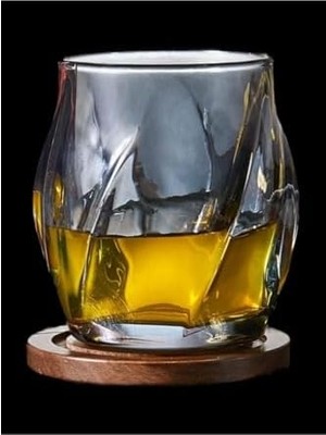 Storemax 2 Adet Iskandinav Tarzı Bardak Viski Burbon Kokteyl Bardağı T18,SIYAH