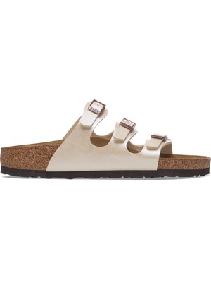 Kadın Terlik 1029818 Birkenstock Florıda Bf Graceful Pearl White
