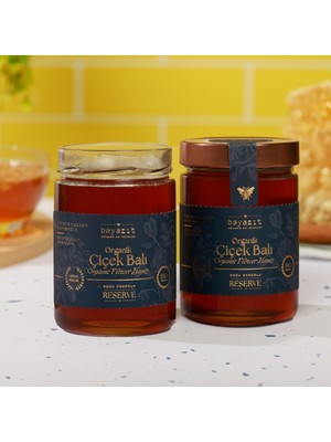 Şifa Doğal Yaşam Sağlıklı Ürünler Organik Çiçek Balı Doğu Anadolu 850 gr 2'li Set