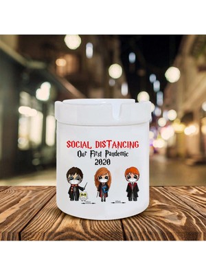 Our First Pandemic Baskılı Seramik Küllük