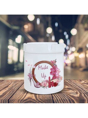 Make Up Kozmetik Konsepti Baskılı Küllük Kül Tablası -1048795