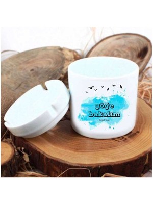 Göğe Bakalım Seramik Küllük