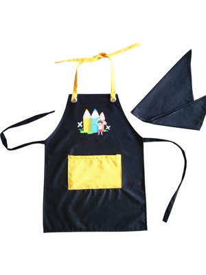 Çocuk Önlüğü, Etkinlik Önlüğü, Mutfak Önlüğü+Bandanalı