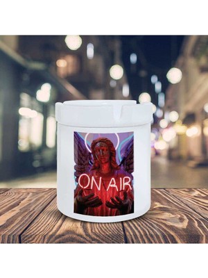 Rönesans Meleği Küllük On Air Baskılı Kül Tablası K-142