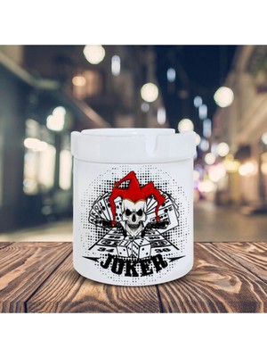 Kurukafa Joker Baskılı Küllük Seramik Kül TABLASI-80215