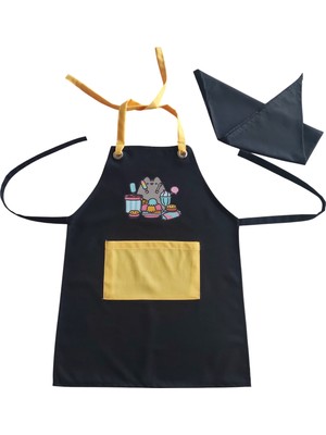 Çocuk Önlüğü, Etkinlik Önlüğü, Mutfak Önlüğü+Bandanalı