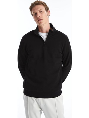 LC Waikiki Lcw Yeni Peak Yeni Sezon Dik Yaka Uzun Kollu Erkek Kalın Sweatshirt