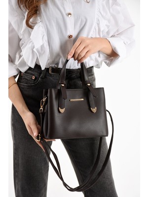 Rky Serenity Sanmorris Kadın 4 Bölmeli Aksesuarlı Sade Şık Omuz ve El Çantası