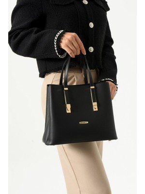 Rky Serenity Sanmorris Kadın Uzun Askılı 4 Bölmeli Sade Şık Omuz ve El Çantası