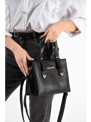 Rky Serenity Sanmorris Kadın 4 Bölmeli Aksesuarlı Sade Şık Omuz ve El Çantası