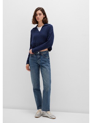 Mavi New York Classic Denim Puslu Koyu Mavi Jean Pantolon 101441-88581