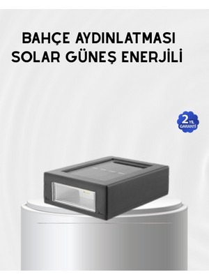 Zero Land Nrzsnt Güneş Enerjili Su Geçirmez Bahçe Apliği Uzun Ömürlü Led’li