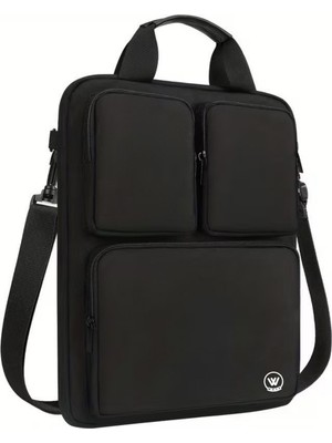 Woys 16" Inç Su Geçirmez Kumaş Özellikli Evrak Bilgisayar Notebook Laptop Çantası