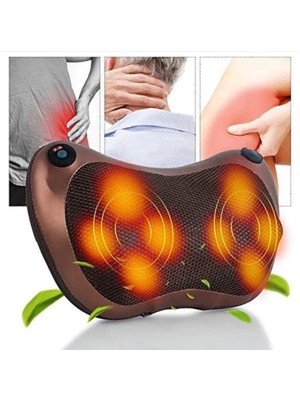LTG Nova Car Isıtmalı Ovmalı Masaj Yastığı Ayak Bel Boyun Sırt Vücut Omuz Aleti
