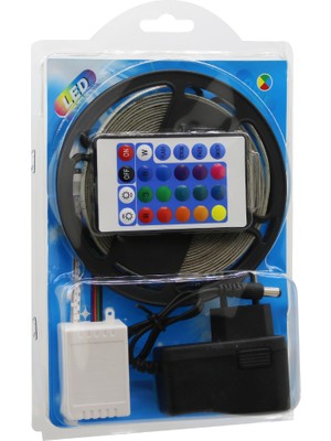 Marsilyan LED Rgb Kumandalı Şerit LED 5mt (4940)