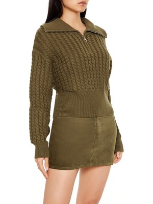 F21 Yarım Yaka Kazak