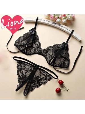 Çamaşır Kenti Angel Dantelli Büyük Beden Sütyen Takımı