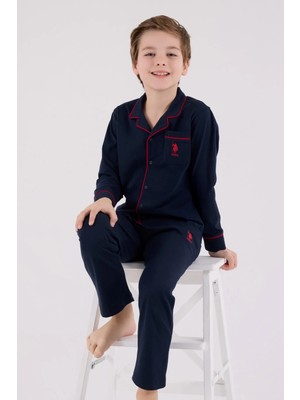 Beruflic Baby Gömlek Pijama US2234-4 Lacivert