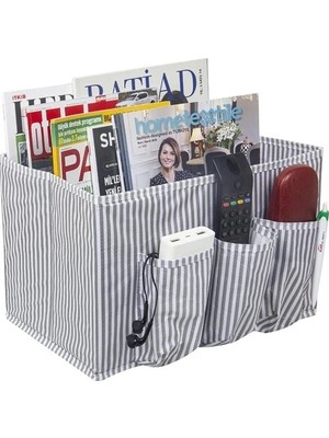 Kullanışlı Başucu Düzenleyici Çok Amaçlı Düzenleyici Organizer Hurç Kutu 02030